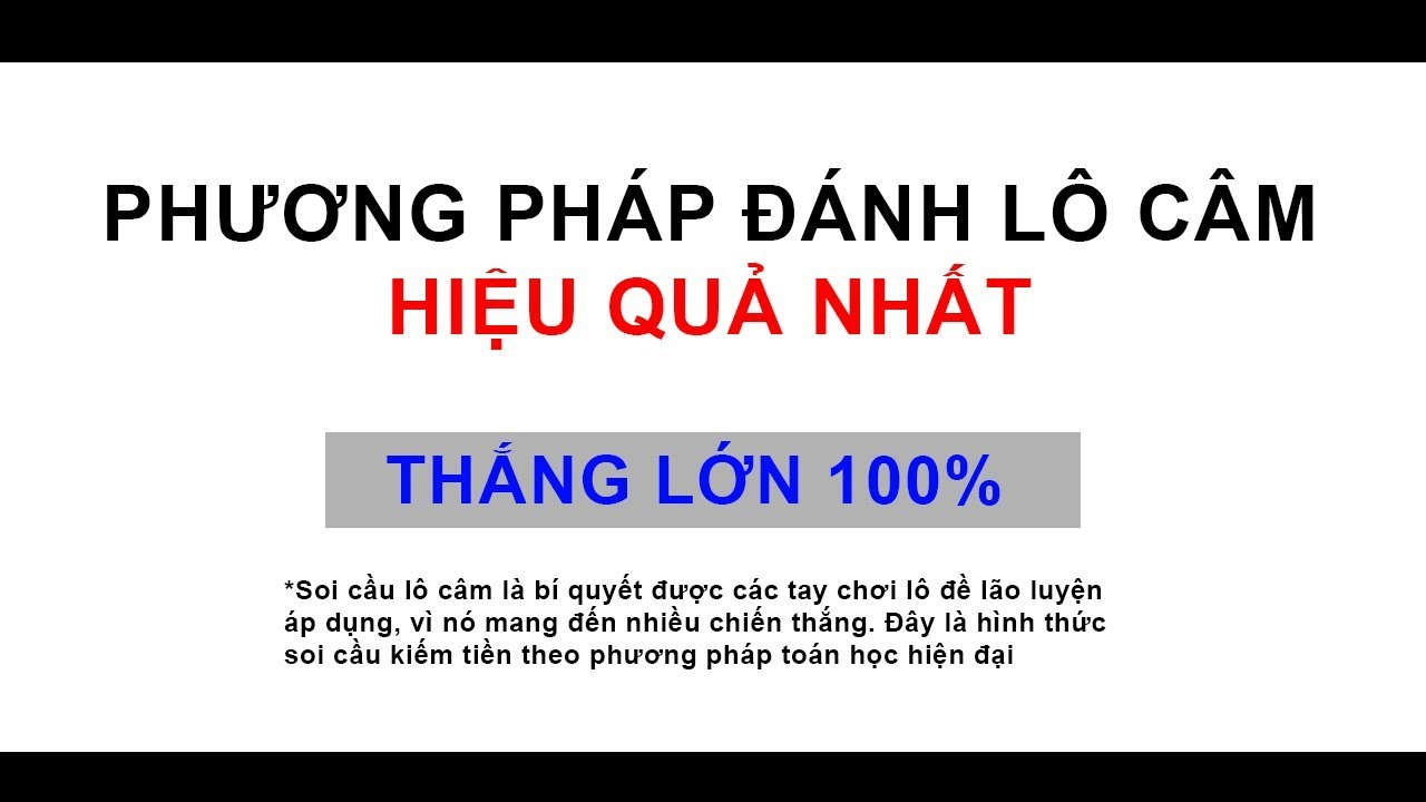 lo-cam đánh lô câm